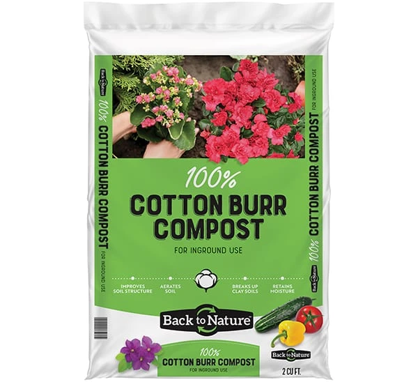 083410 2 Cubic Feet Cotton Burr Compost Coarse Screen For Soil Conditioning