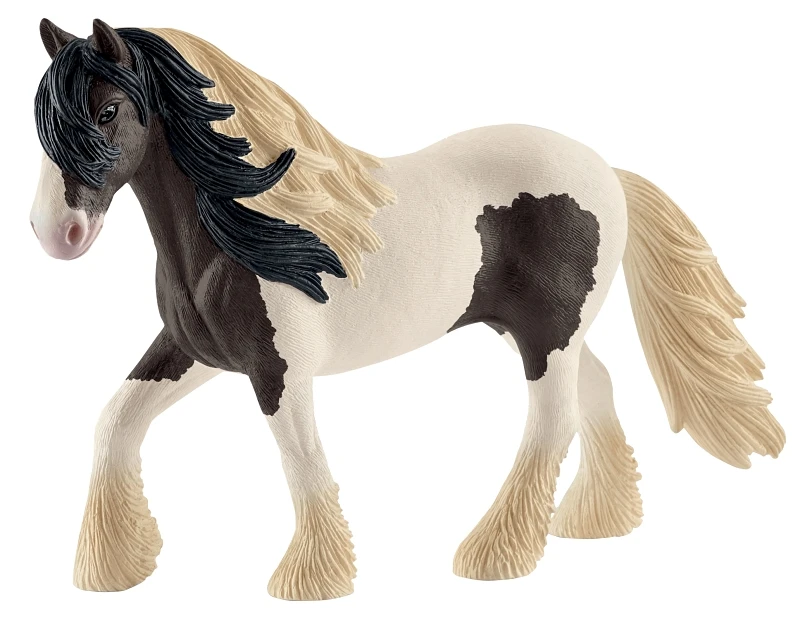 Brown & White Tinker Stallion Toy Animal Figure, Ages 3 & Up