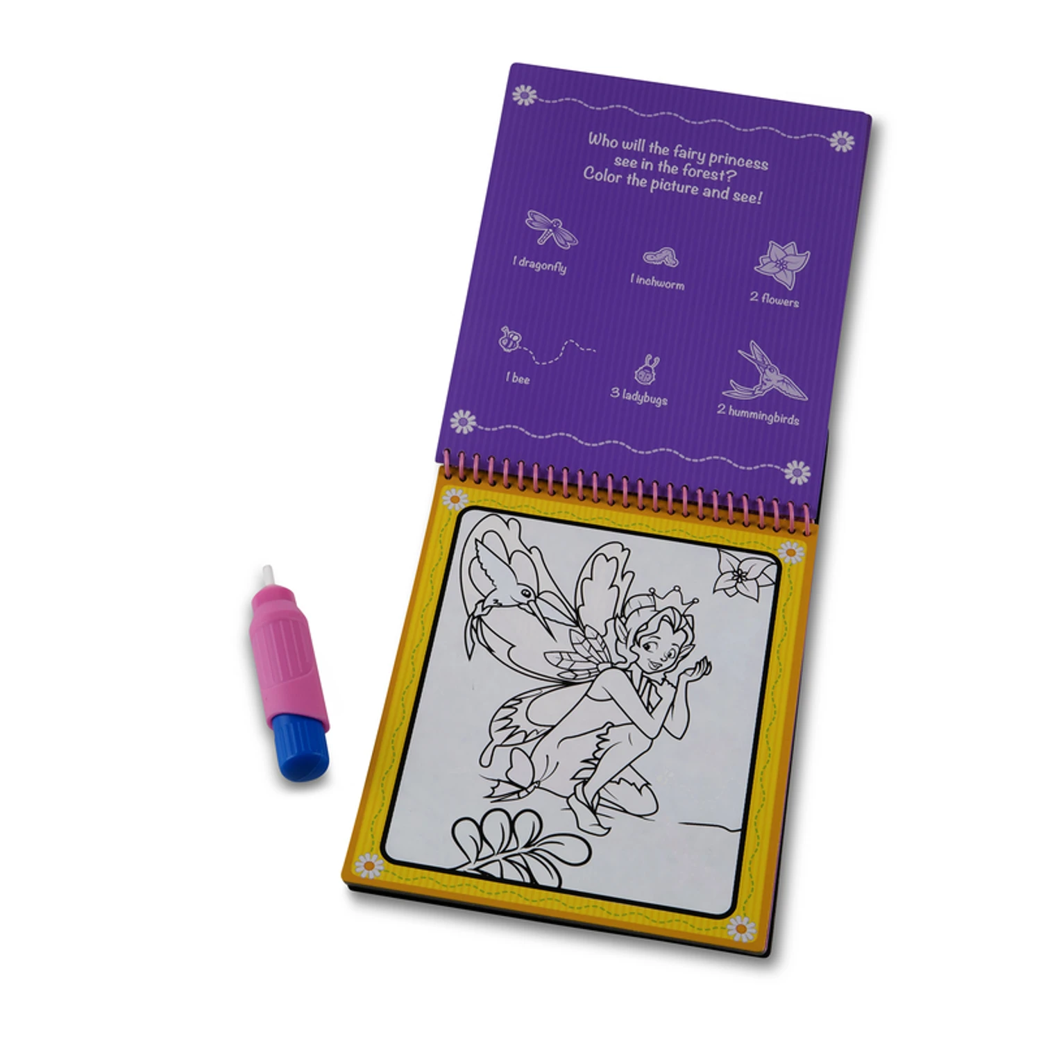 Fairy Tale Water Reveal Pad - 2 Pieces, Ages 3+