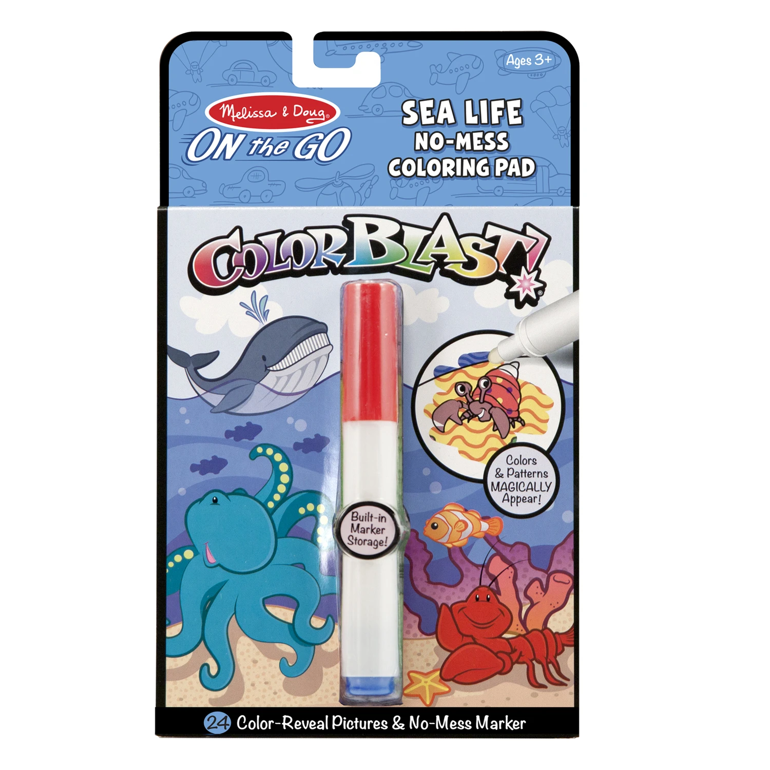 Sea Life Colorblast Activity Book