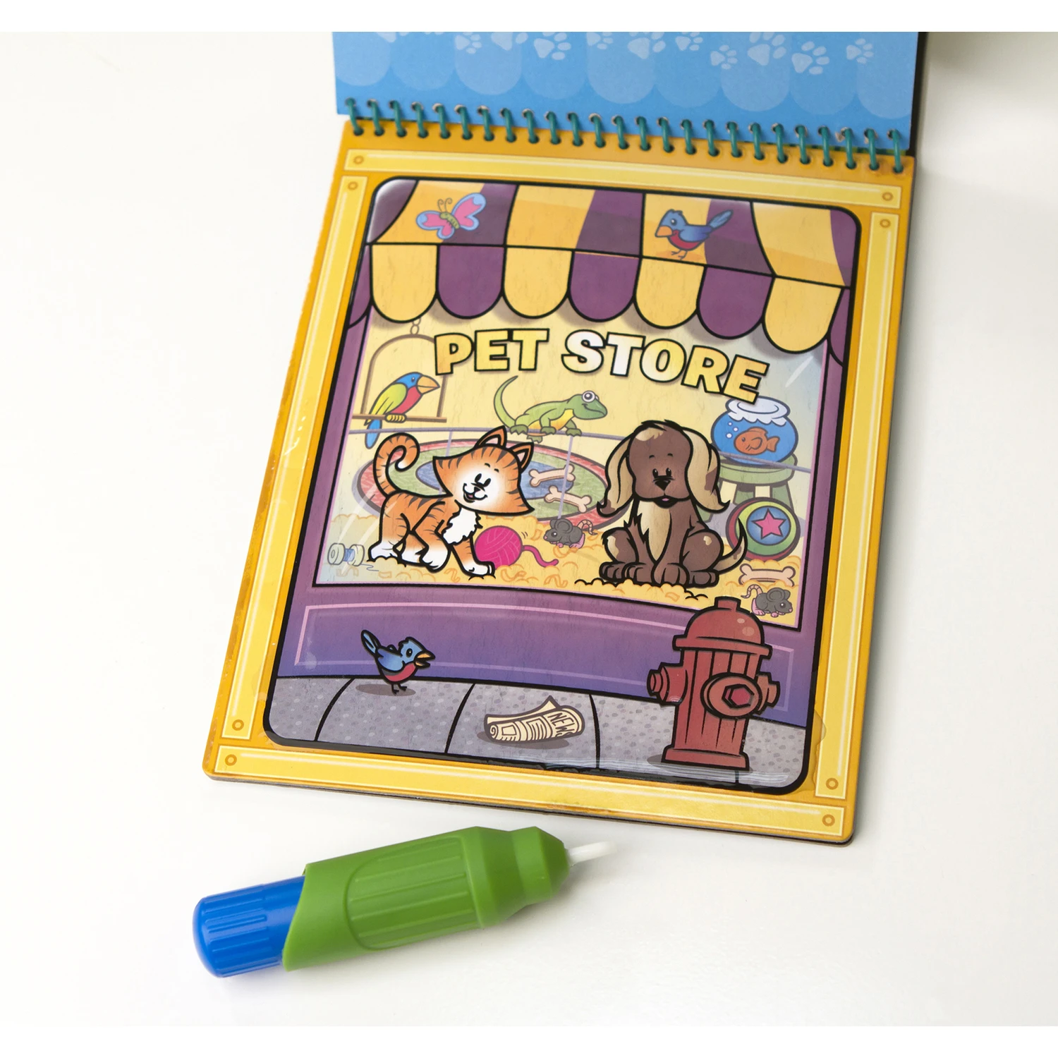 Animals Water Wow Coloring Paint Book