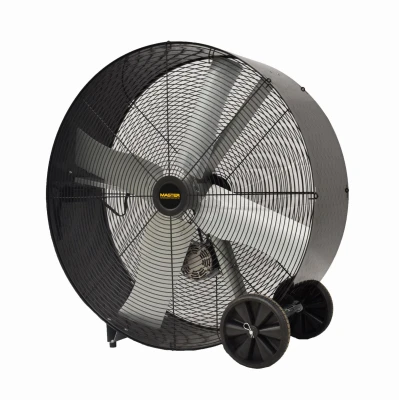 Belt-Drive Barrel Fan, 36 In.