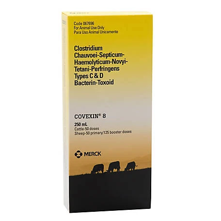 8 50 Dose 8 Way Vaccine With Tetanus For Animal Health