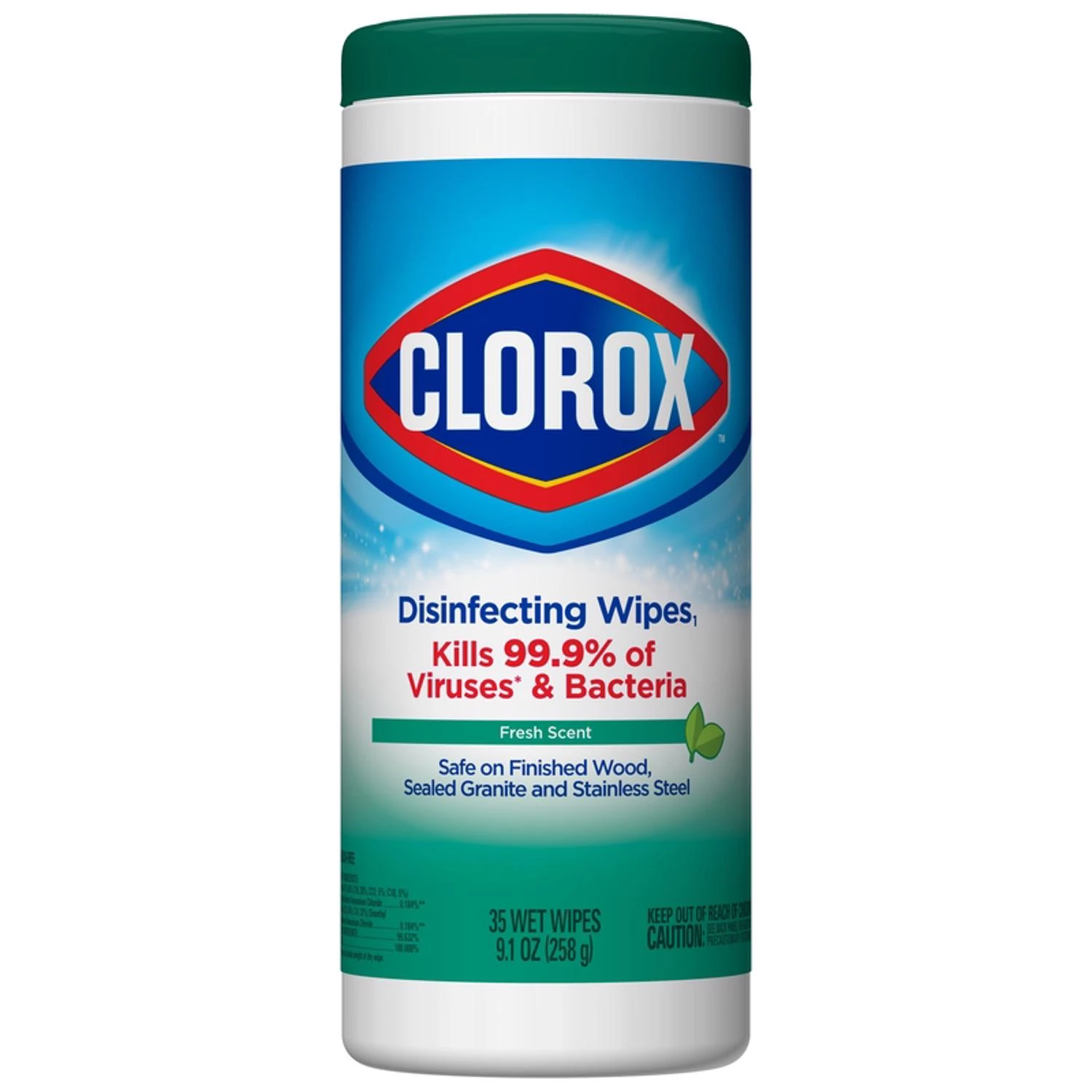 Fresh Scent Disinfecting Wipes, 35-Ct.
