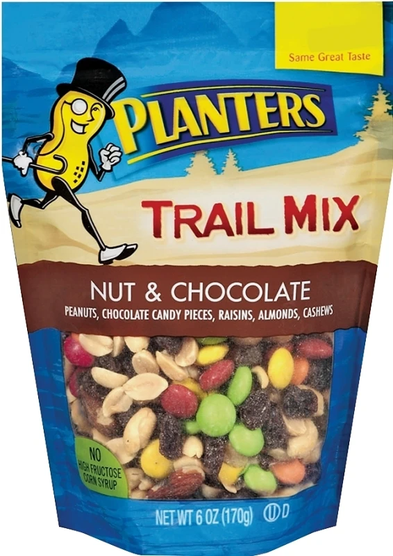 Trail Mix, Nuts & Chocolate, 6 oz.