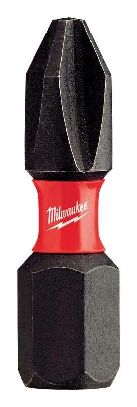 Shockwave #2 Phillips Insert Bits, 1 In., 15-Pk.