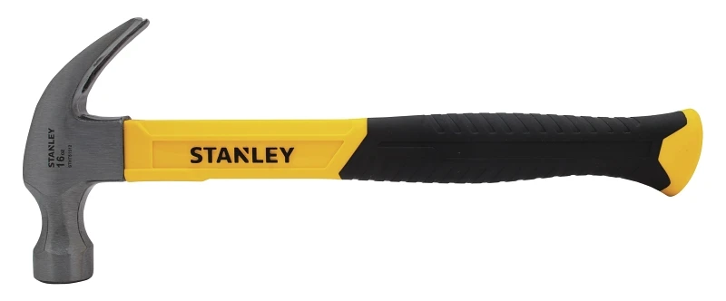 Curve Claw Hammer, Fiberglass Handle, 16 oz.