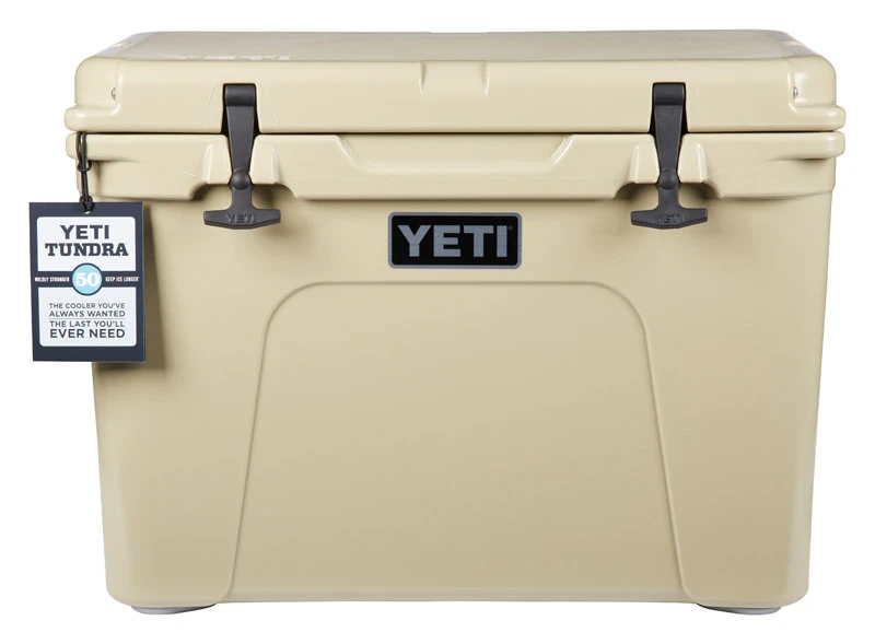 Tundra 50 Quart Cooler - 32 Can Capacity - Desert Tan - Model Yt50t