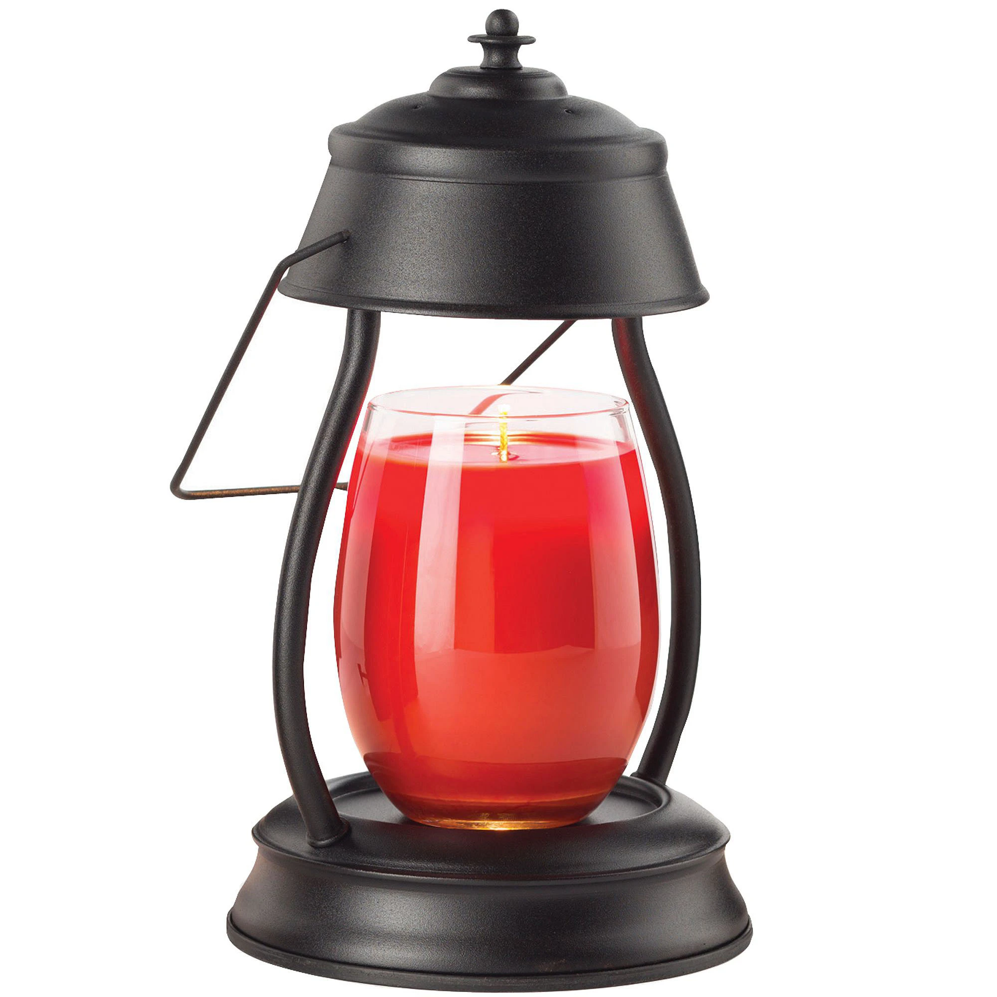 11.5 In. Black Hurricane Candle Warmer Lantern - Model Hlb