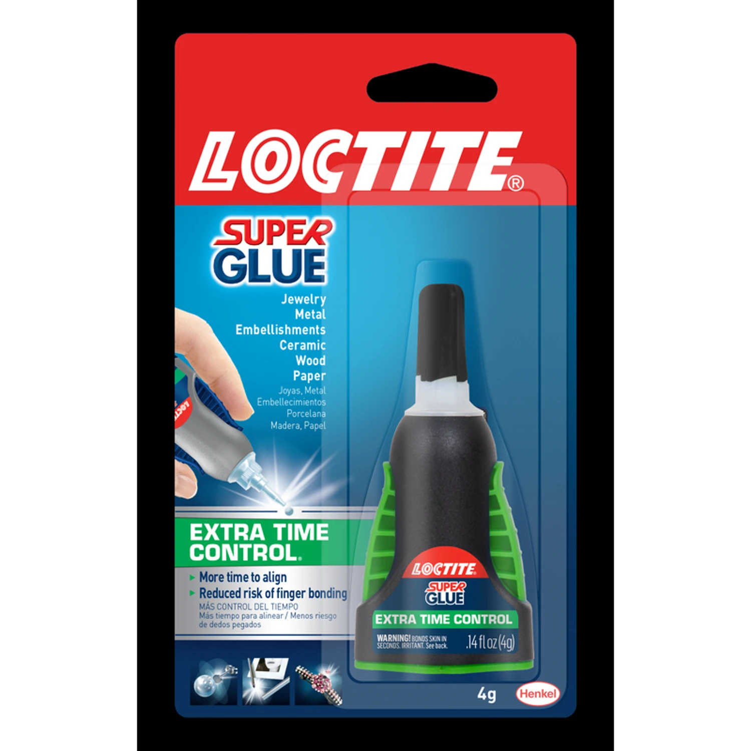 Extra Time Control Super Glue, 4 gm