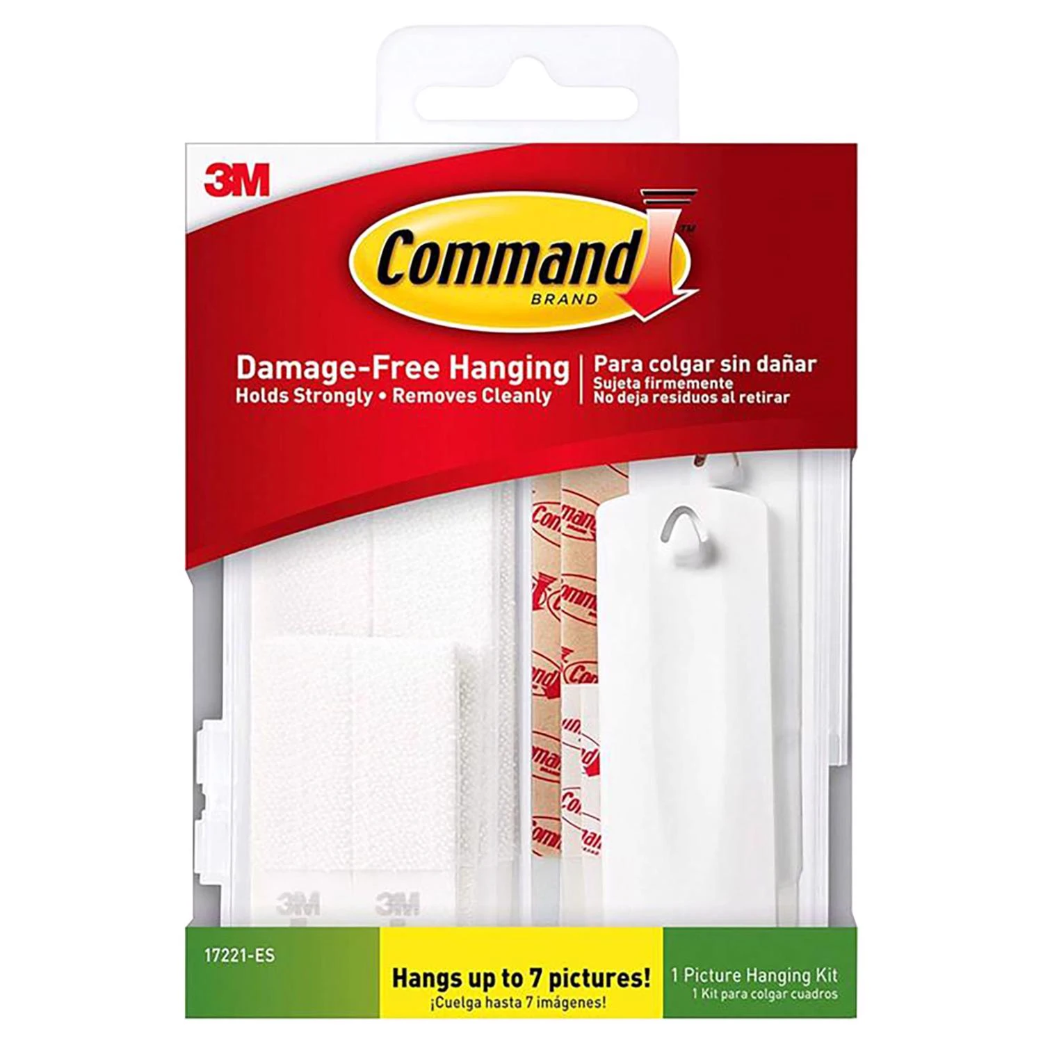 Picture Hanging Strips, Assorted Sizes, 24 Strips