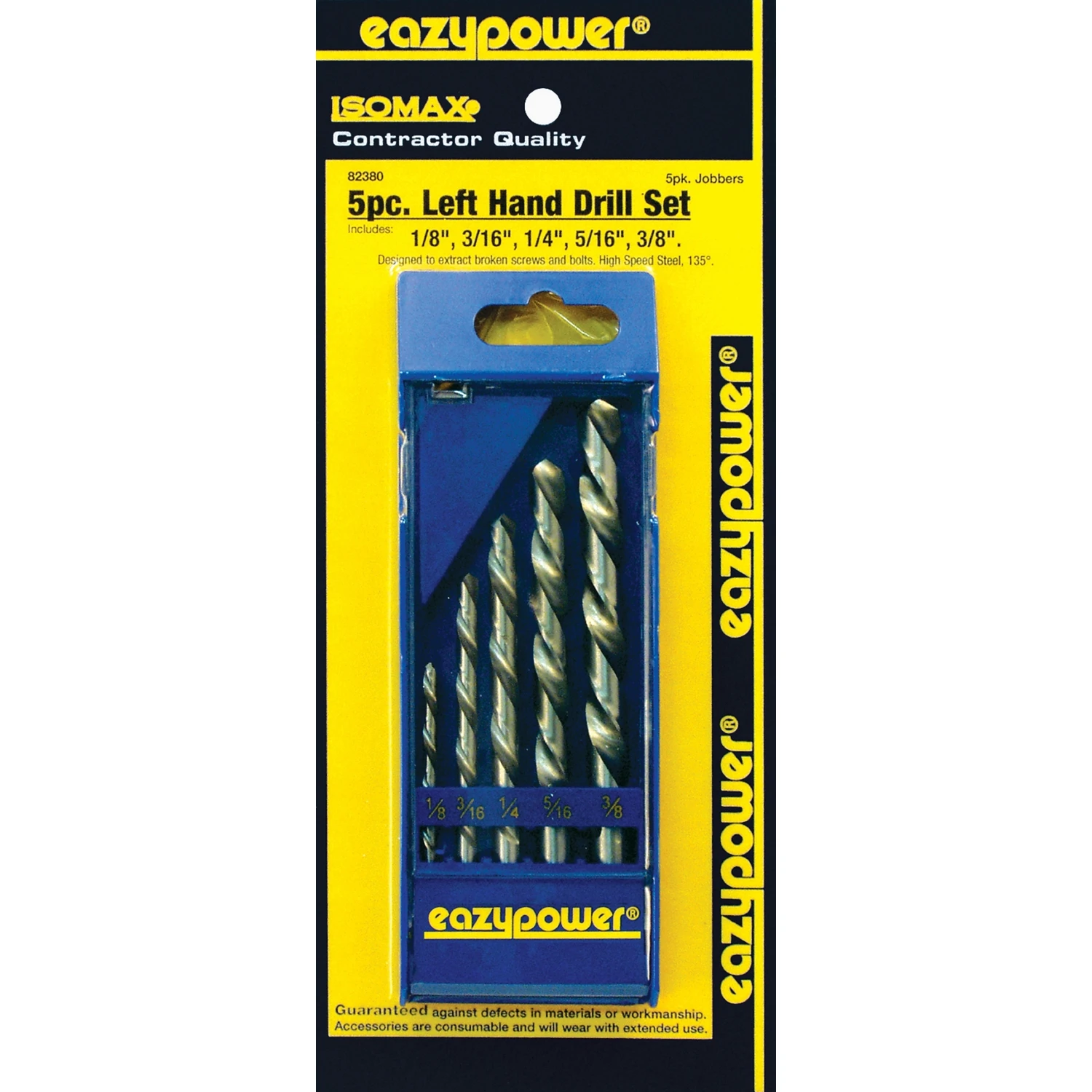 5-Piece Left Hand Drill Bit