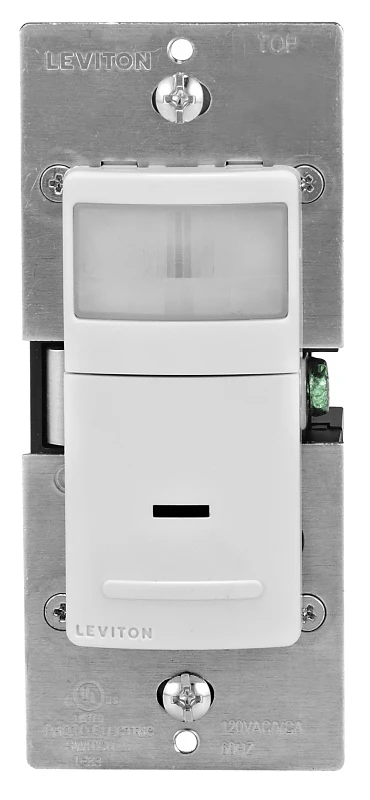 Leviton Occupancy Motion Sensor Switch White 1 pk