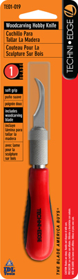 Te01-019 Wood Carving Hobby Knife With Soft Grip Handle
