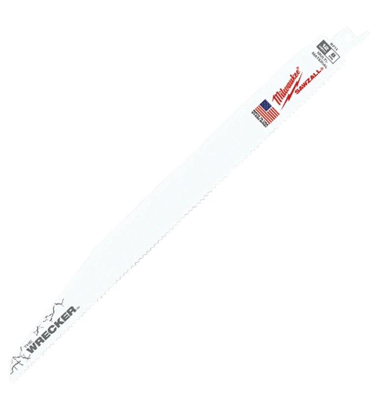The Wrecker Reciprocating Saw Blades, 12 In., 7/11 TPI, 5-Pk.