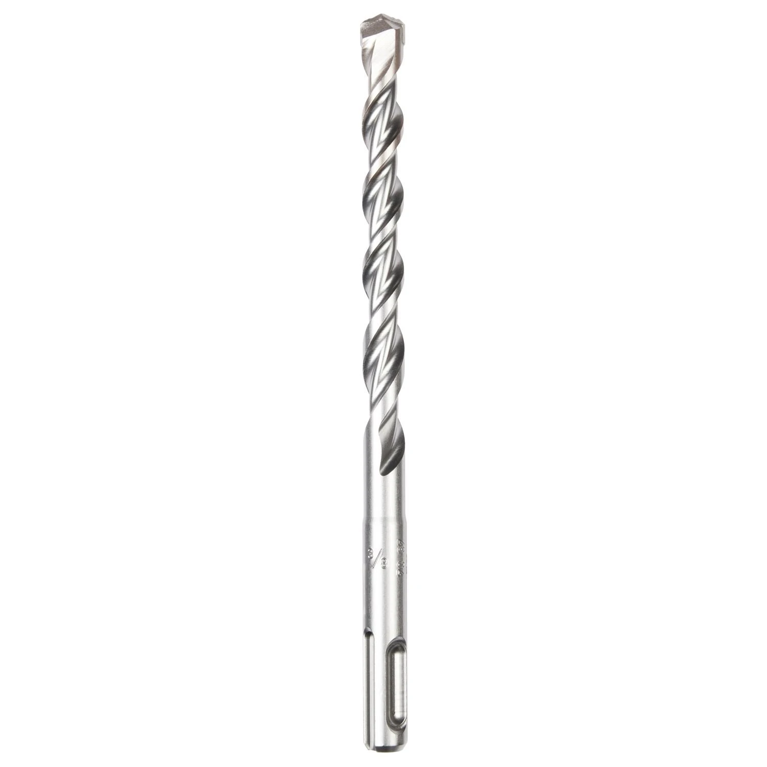 2-Cutter SDS Plus Rotary Hammer Drill Bit, 3/8 x 4 x 6 In.