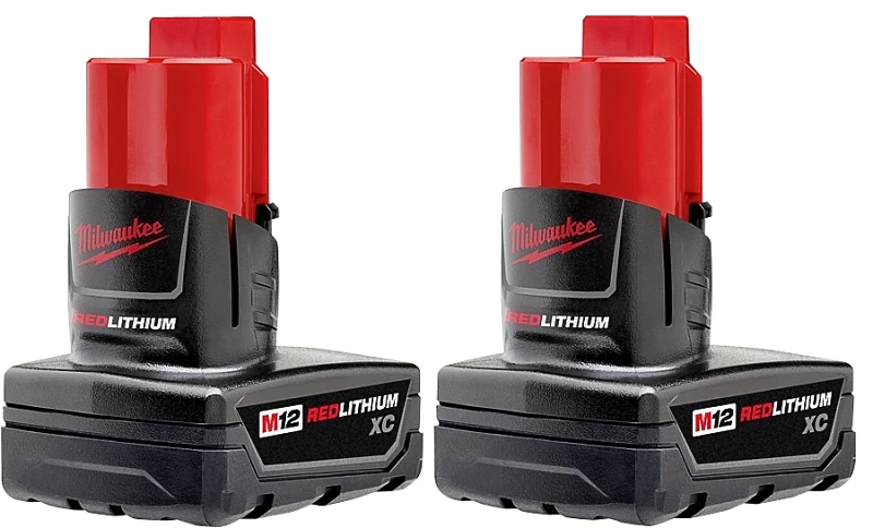 M12 12-Volt Lithium-Ion XC Extended Capacity Battery Pack 3.0Ah (2-Pack)