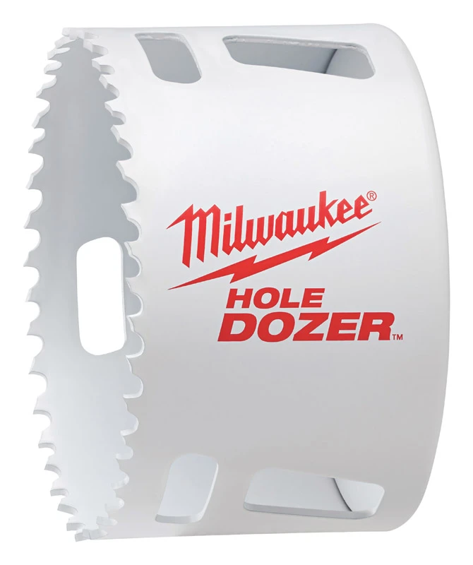 Hole Dozer 3 In. Bi-metal Hole Saw With Plug Jack And Rip Guard