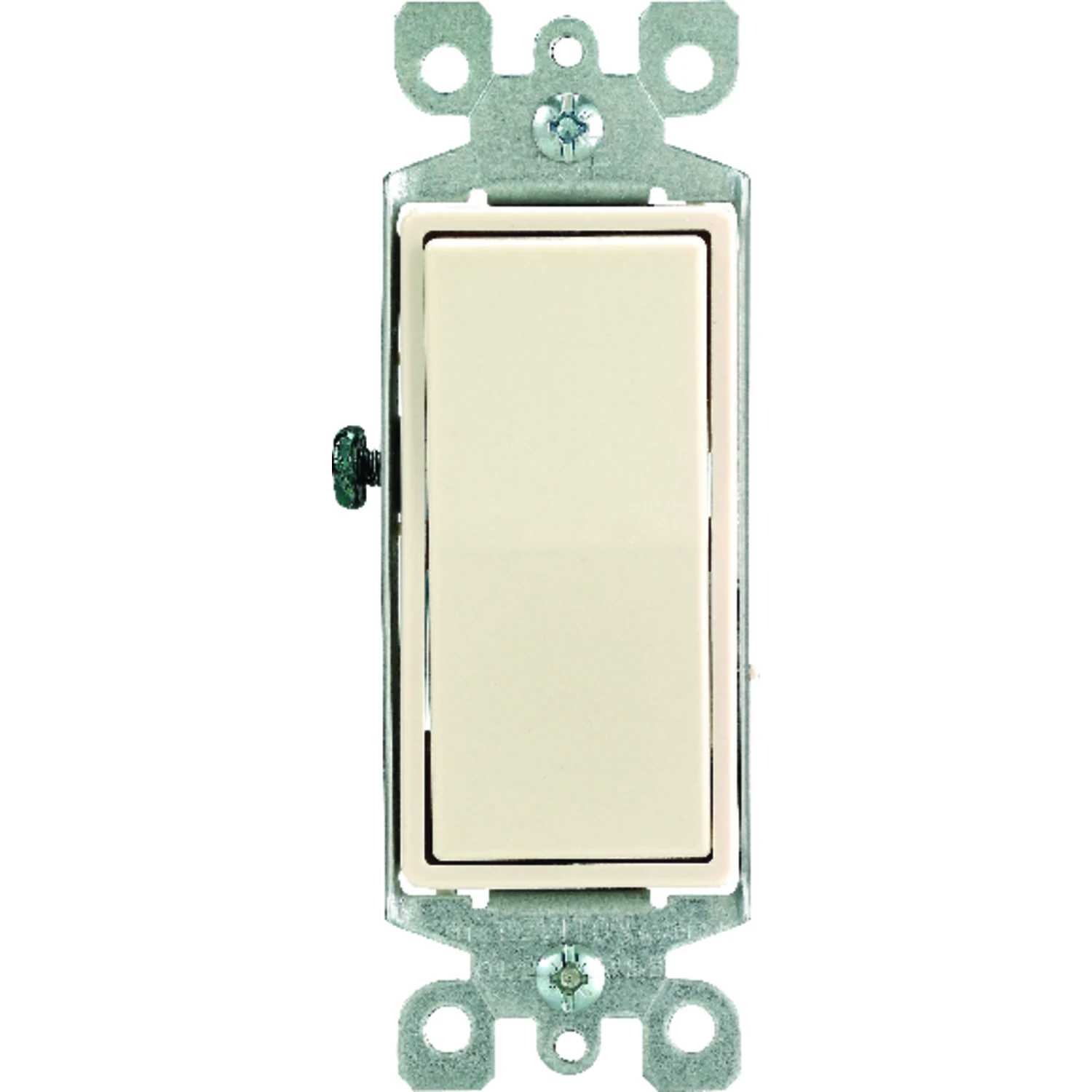 Leviton Decora 20 amps Rocker Switch Light Almond 1 pk