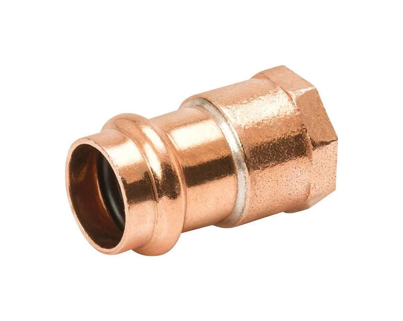1/2 x 3/4 In. Press by Female Copper Pipe Adapter