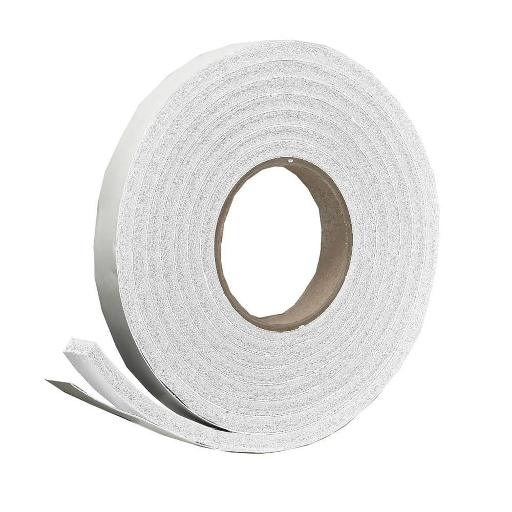 Rubber Foam Weatherseal Tape, 3/8 W x 5/16 In. T x 10 Ft.