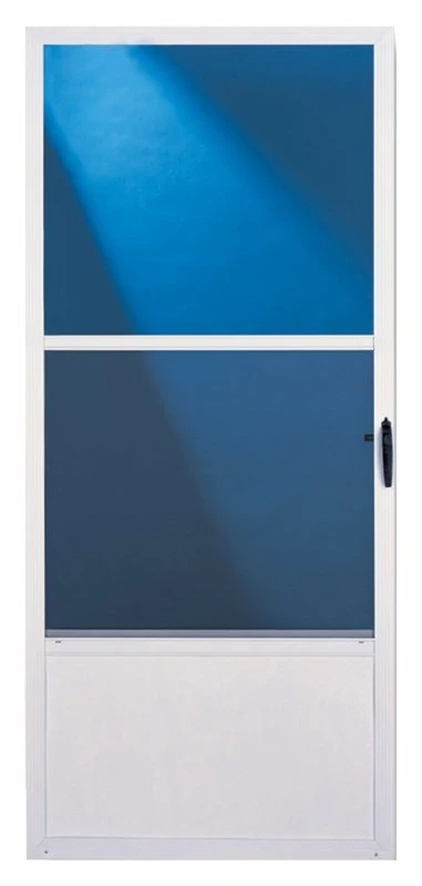 Comfort-bilt C0108031 White Aluminum Storm Door, 32 In W X 81 In H