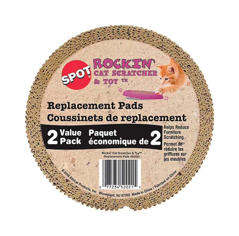 Rockin' Cat Scratcher, 7.5 In., 2 Pk.