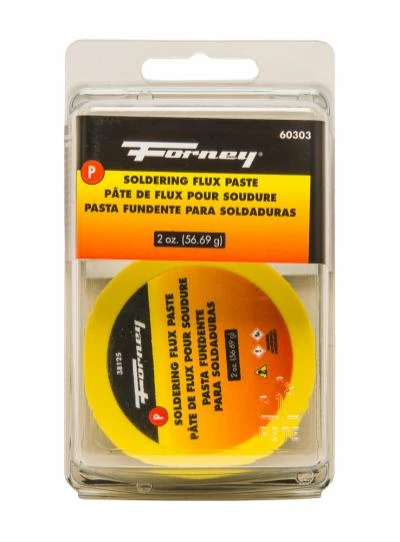 Forney 60303 Ruby Fluid Soldering Paste Flux, 1.69 Ounce For Strong Joints