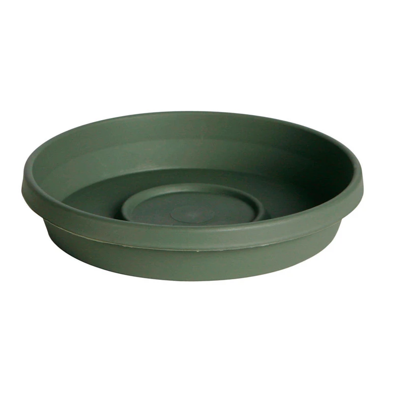 Planter Saucer, Plastic, Living Green, 16 In.