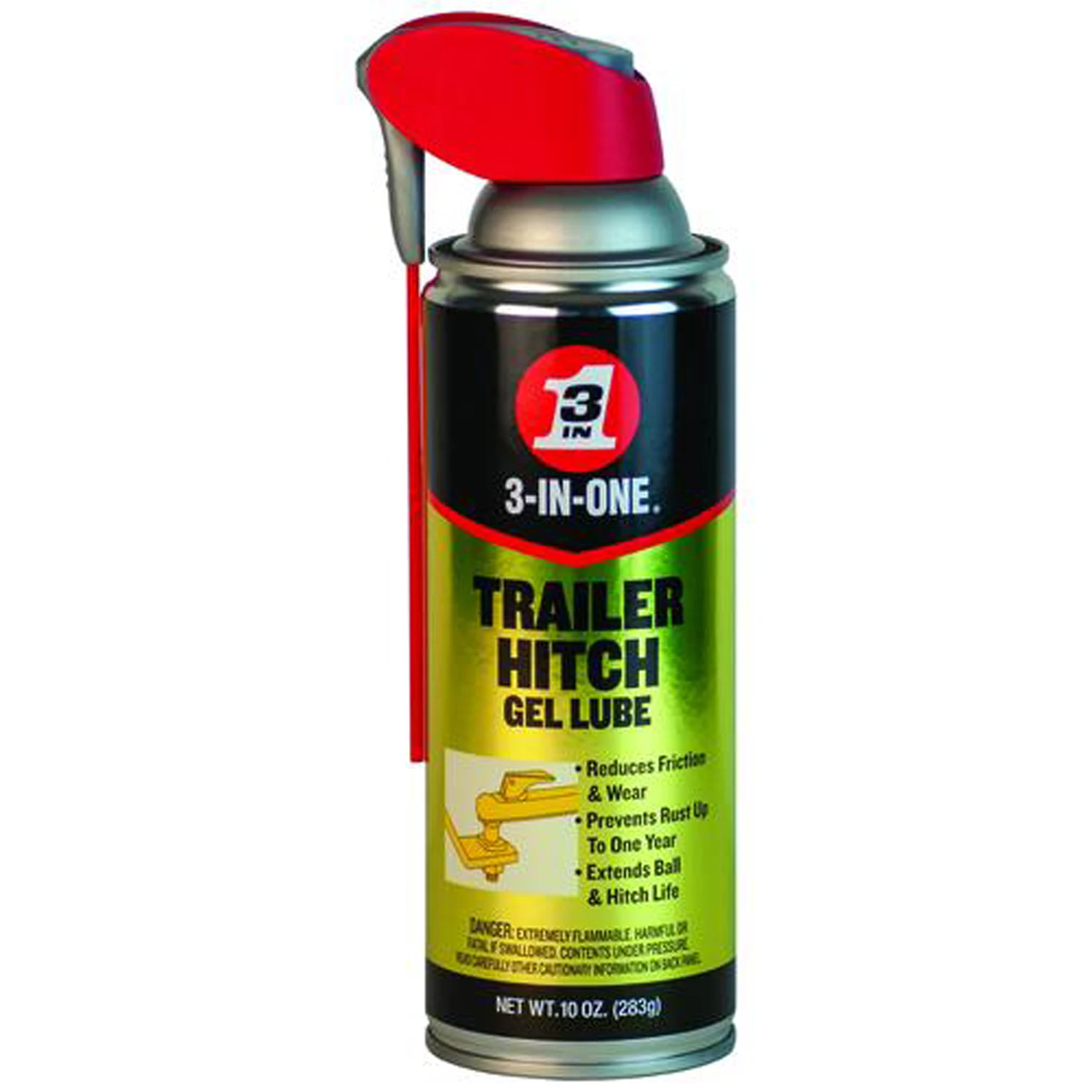 3-In-1 Trailer Hitch Gel, Lubricates & Protects, 10 oz.