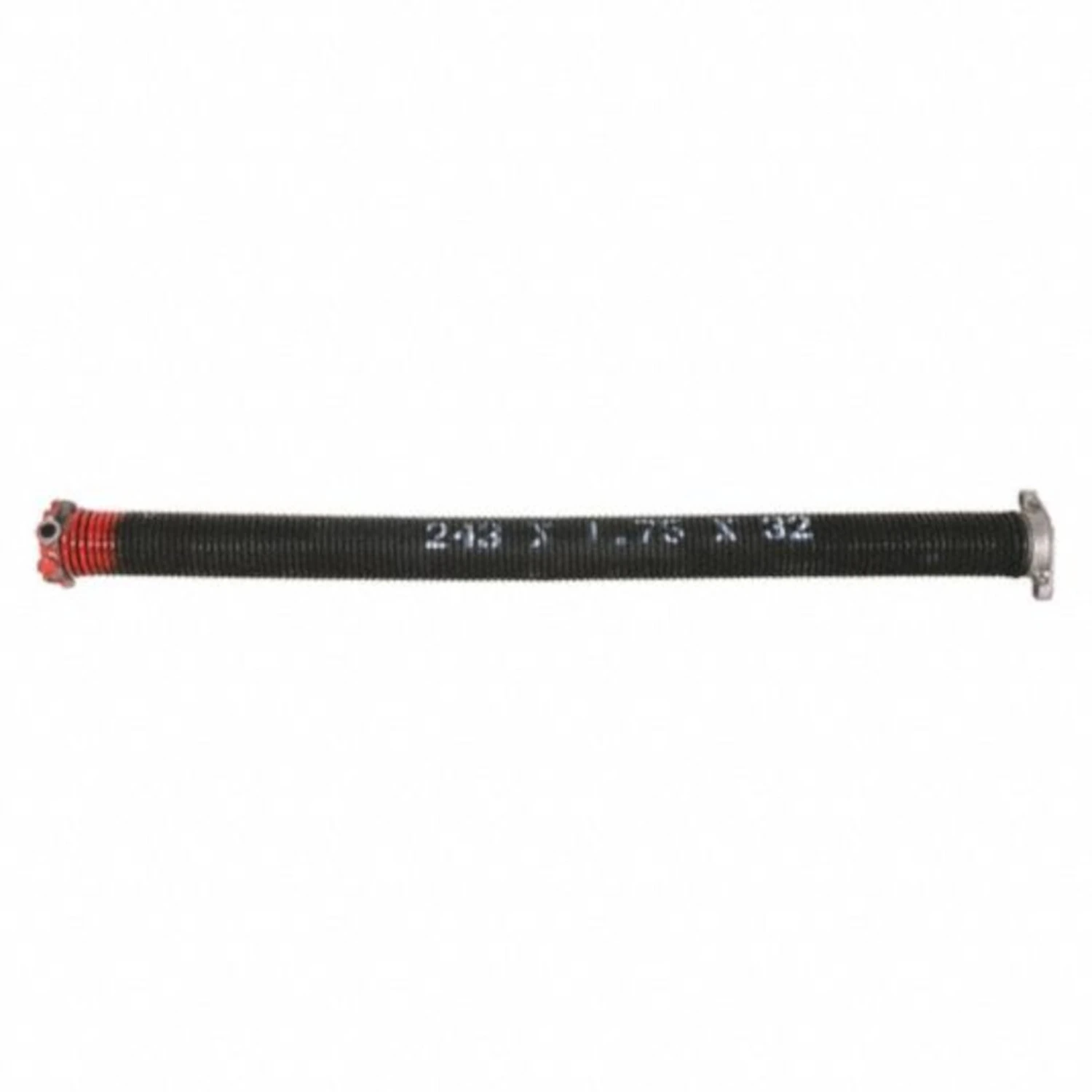 Right-Hand Wind Garage Door Replacement Torsion Spring, .243 x 1-3/4 x 32 In., Red, 1-Pk.