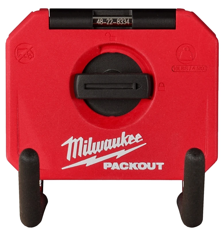 Milwaukee PACKOUT Small Straight Utility Hook, Red