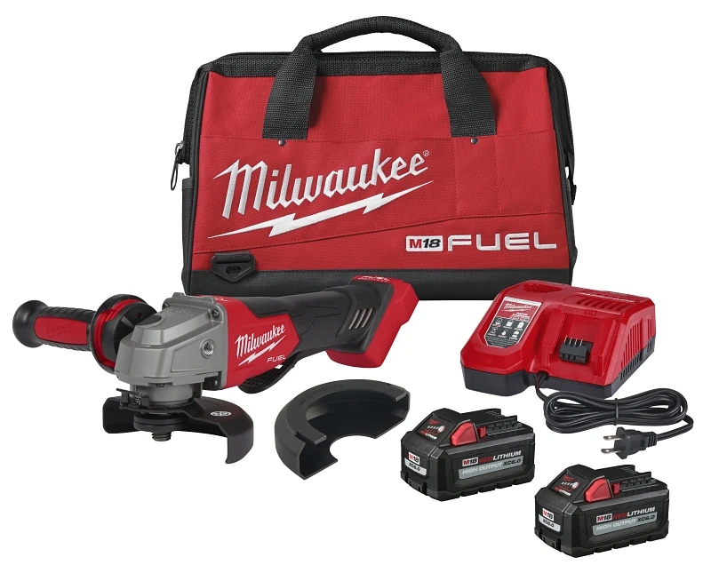 M18 Fuel 18-volt Lithium-ion 4-1/2 In - 5 In. Brushless Cordless Angle Grinder Kit