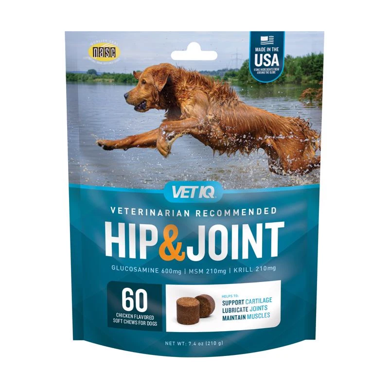 Hip & Joint Dog Supplement Chews, 60-Ct.