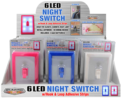 6 LED Night Switch
