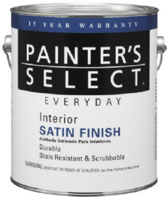 Painter's Select Everyday Gallon Tint Base For Interior Satin Latex Enamel