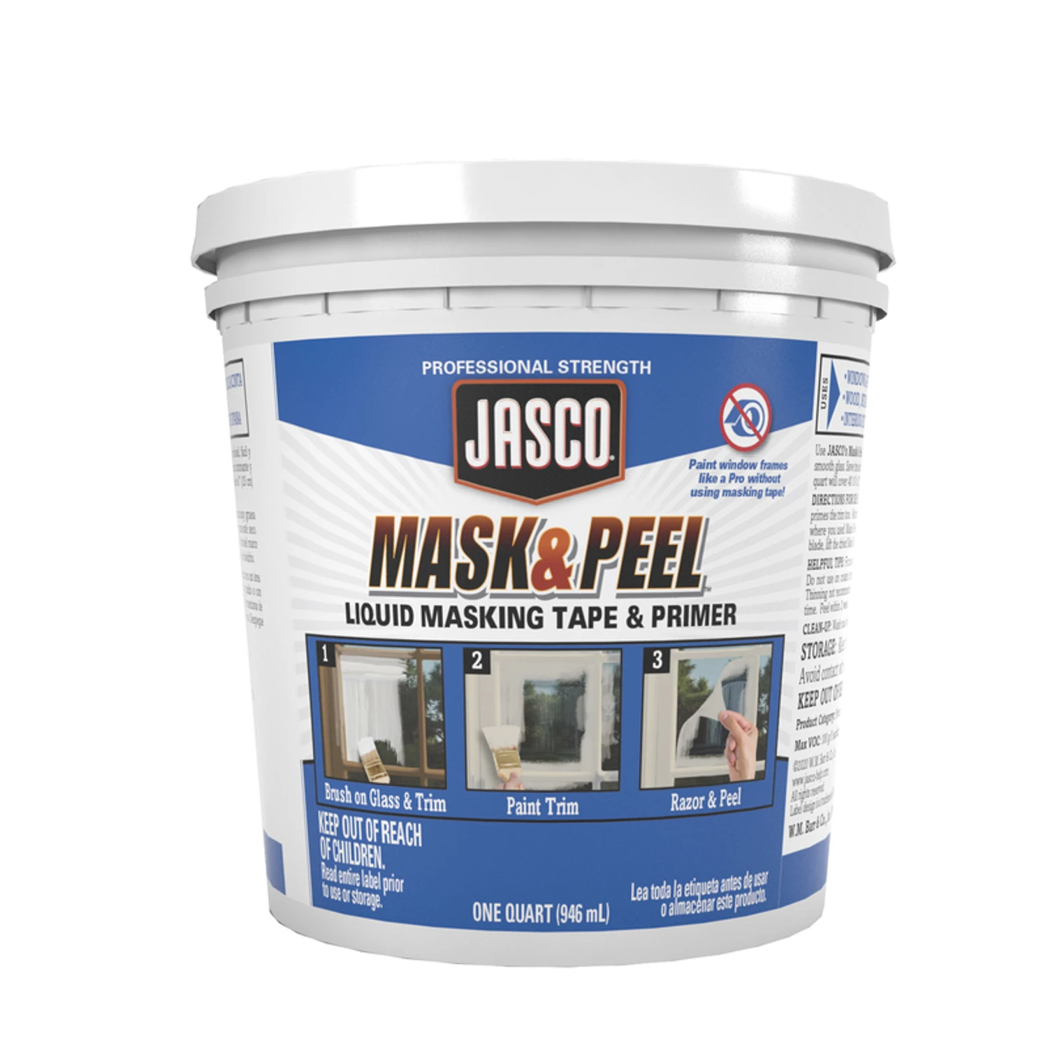 Mask & Peel Liquid Masking Tape & Primer, Qt.
