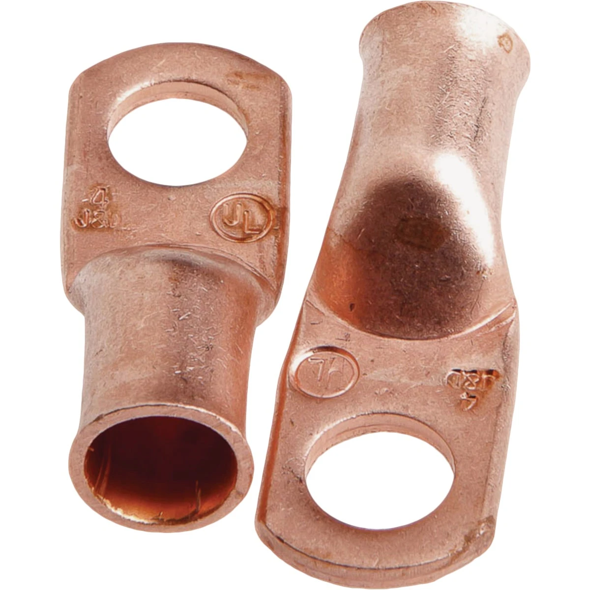 Forney 4 in. L x 1.88 in. W Welding Cable Lug Copper 2 pc.