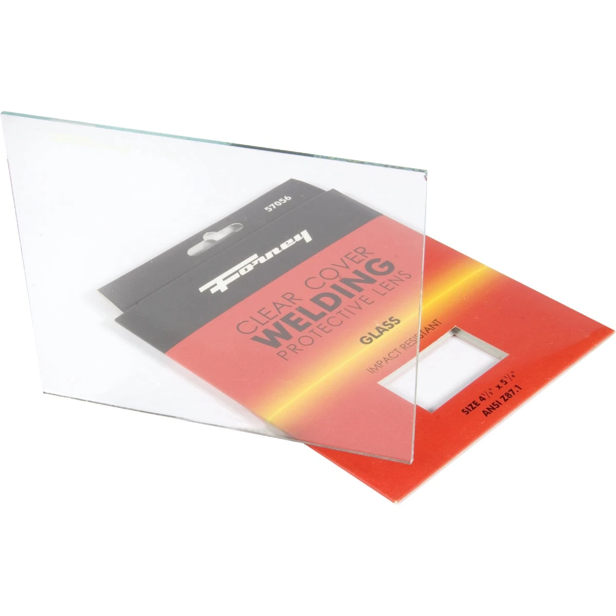 Clear 4-1/2 In. X 5-1/4 In. Welding Helmet Cover Lens