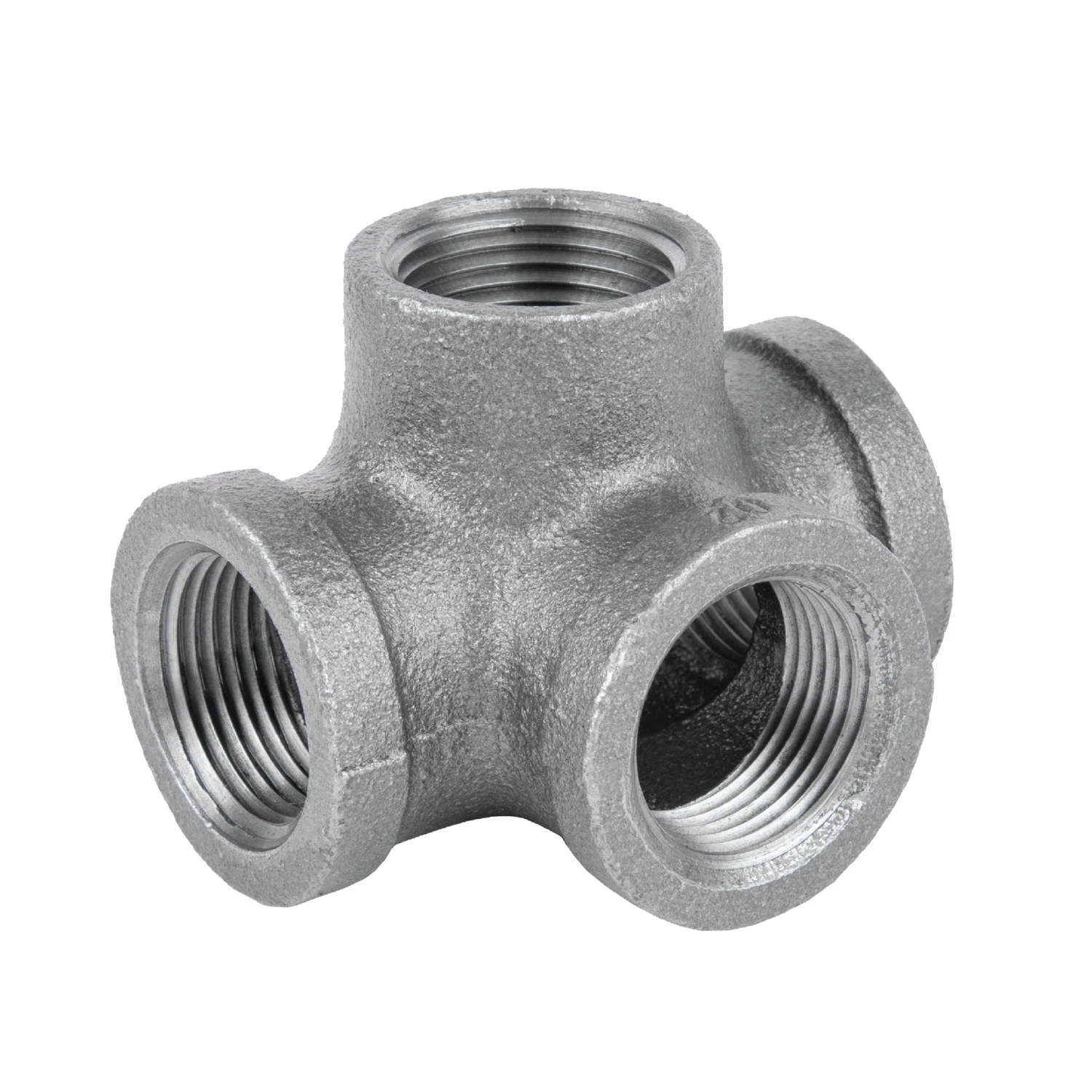 Black Pipe Side Outlet Tee, 1/2 In.