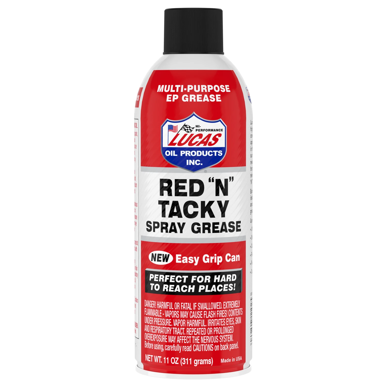 Red 'N' Tacky Aerosol Spray Grease, 11 oz.