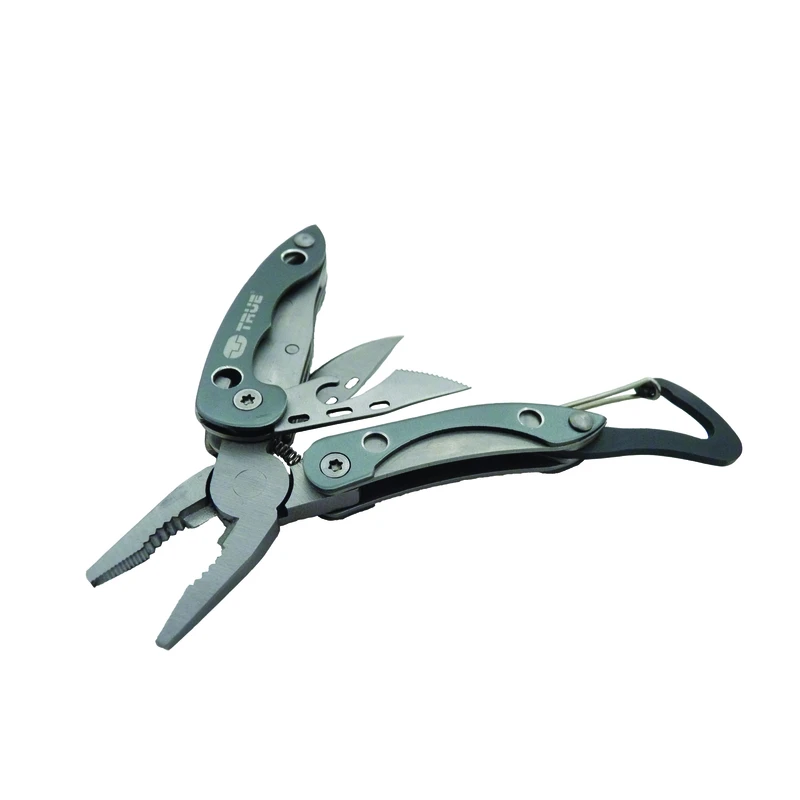True Utility Tu192 Multi-tool With Pliers, Knife, Screwdriver, And Bottle Opener
