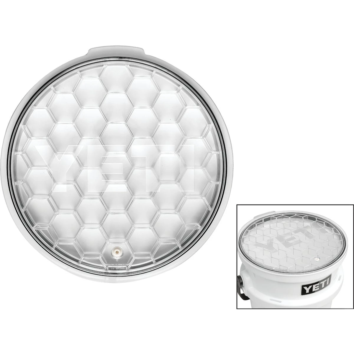 Loadout Bucket Lid Clear - 1 Quart, Durable Polyethylene, 13.25 Inch Diameter