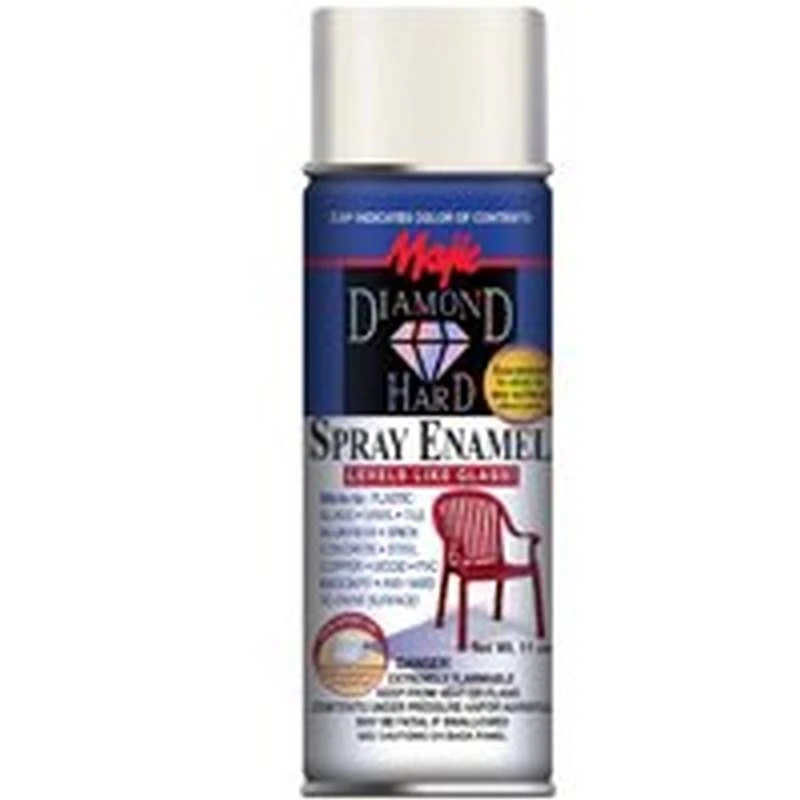 Diamondhard Spray Paint, Gloss White, 11 oz.