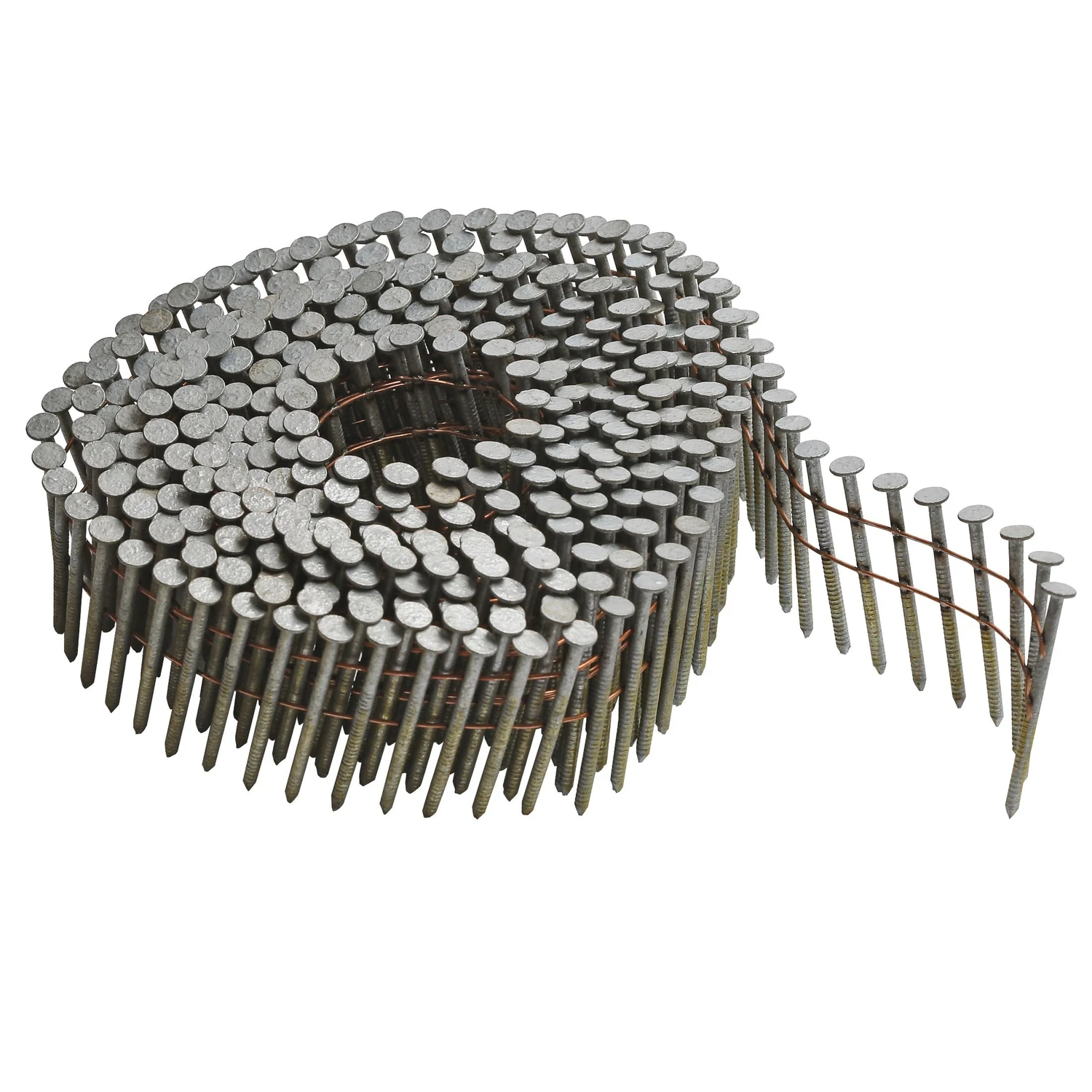 1-1/2 in. x 0.080 Ring Shank 15-Degree Coil Siding Nails (4200-Pack)