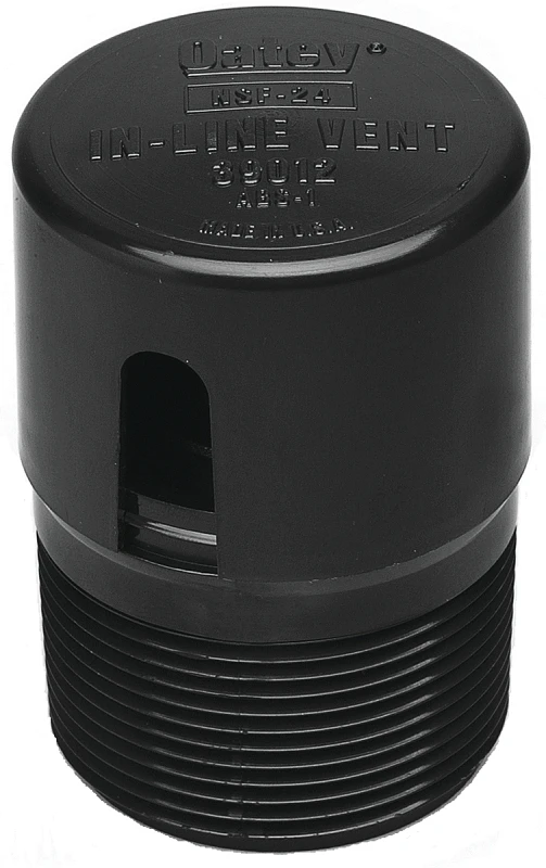 1-1/2 In. Abs In-line Cheater Vent For Drainage Systems
