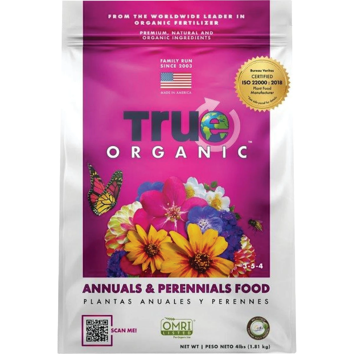 Annuals & Perennials Plant Food, 4 Lbs.