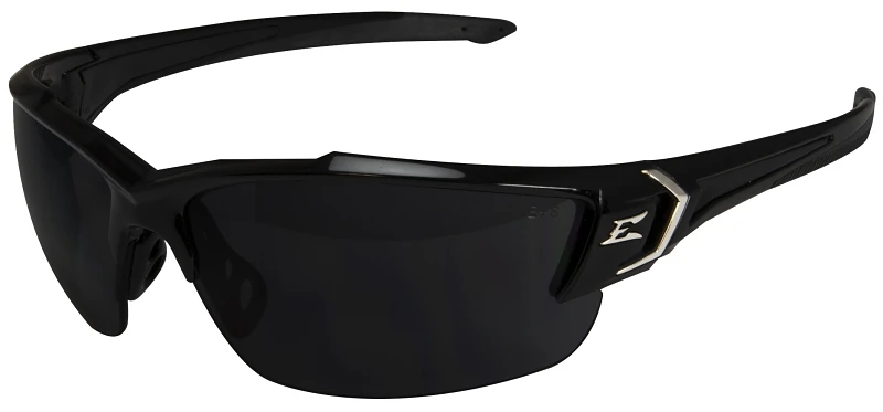 Khor G2 Gloss Black Frame Safety Glasses With Smoke Lenses - Model Sdk116-g2