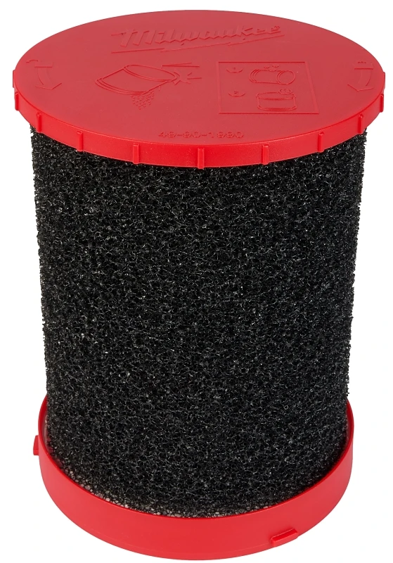 Milwaukee Large Wet/Dry Vacuum Foam Wet Filter for Wet/Dry Shop Vacuums (1-Pack)