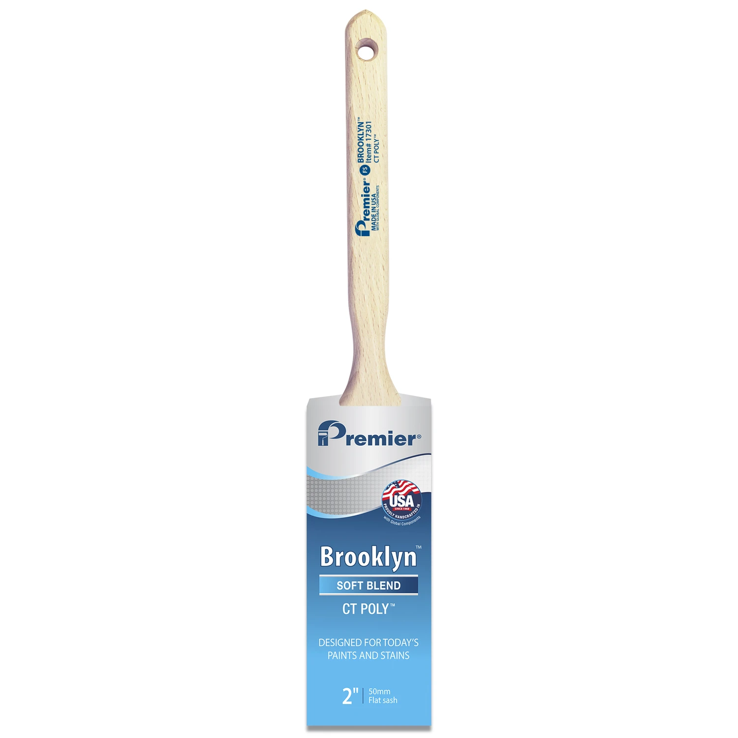 Brooklyn Flat Sash Paint Brush, 2 In.